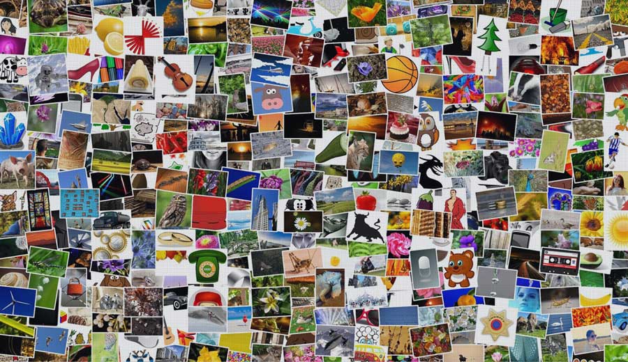 collage of many photographs