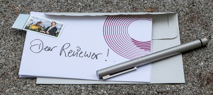 Letter to the peer-reviewer