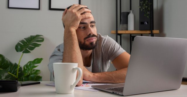 scientist feeling bored due to administrative duty