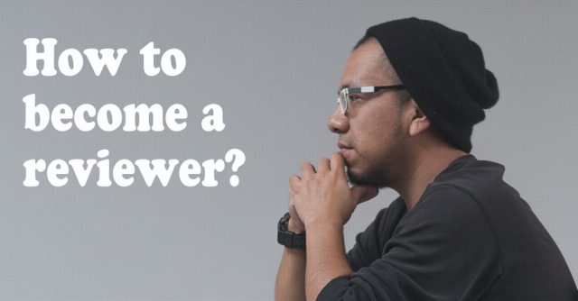 How to become a reviewer